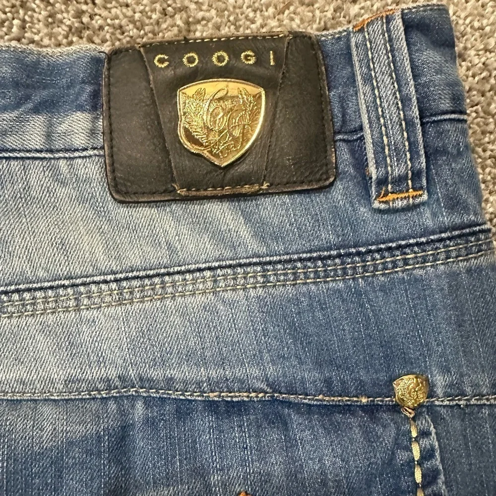 Vintage Coogi Jeans Mens 40x34 Embroidered Hip Hop Y2K Baggy Denim